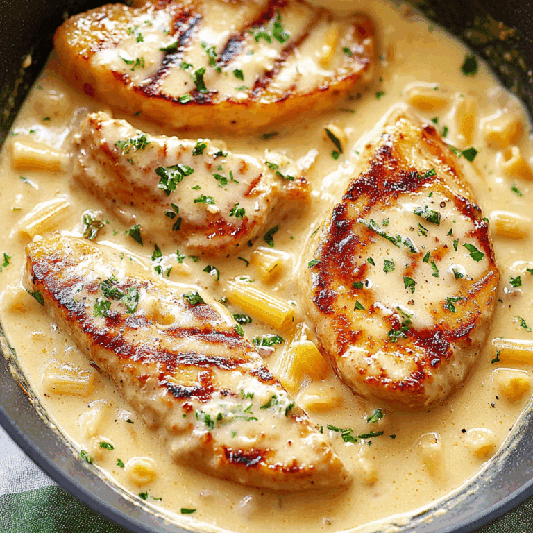 Easy Dijon Cream Pork Chops