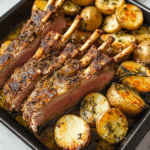 Easy Rack of Lamb with Rosemary Potatoes Recipe