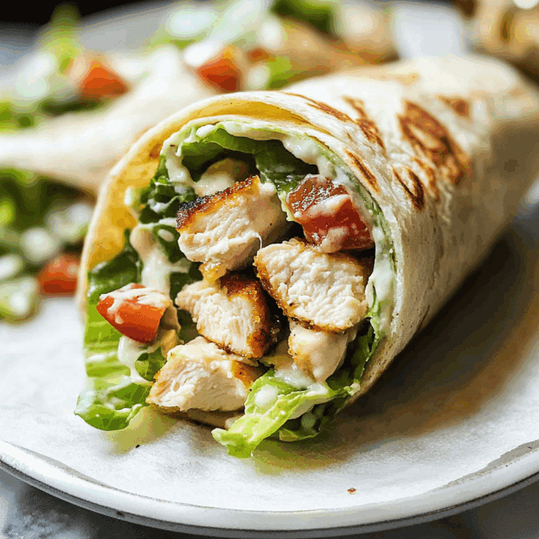 Chicken Caesar Wrap