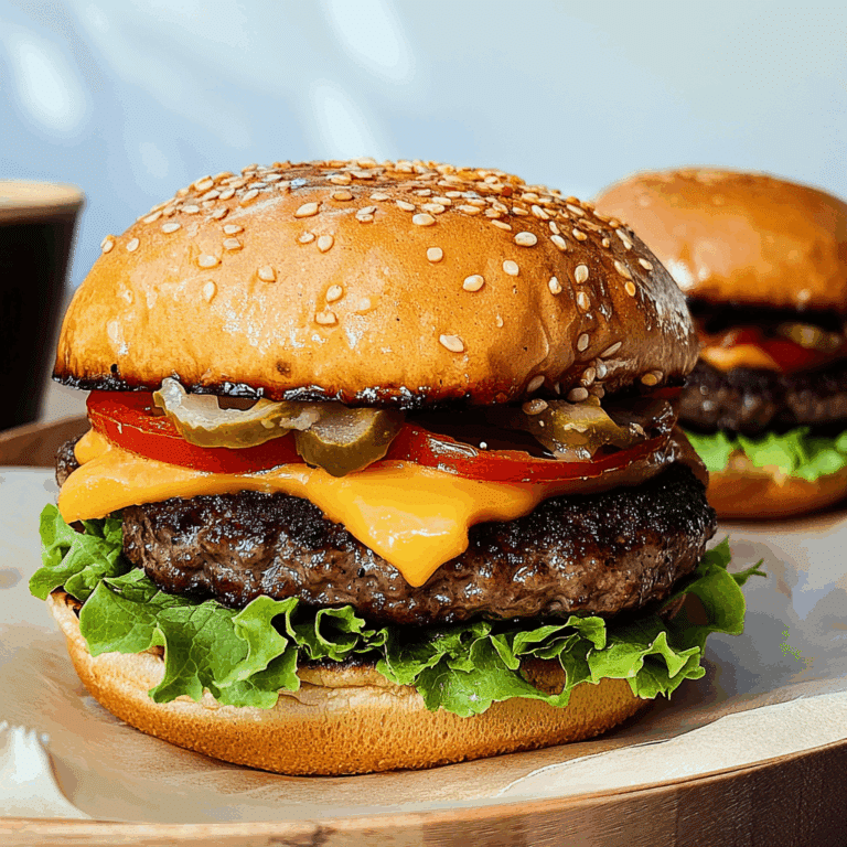 Classic Hamburgers