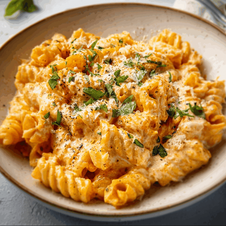 Creamy Cottage Cheese Pasta Sauce – High Protein & Delicious!