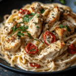 Creamy Tuscan Chicken Pasta Recipe