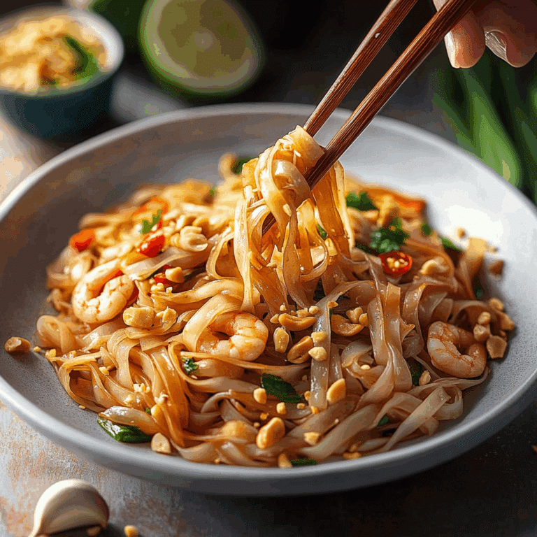 Easy Pad Thai Recipe
