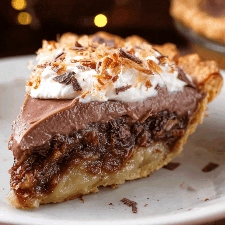 German Chocolate Pie