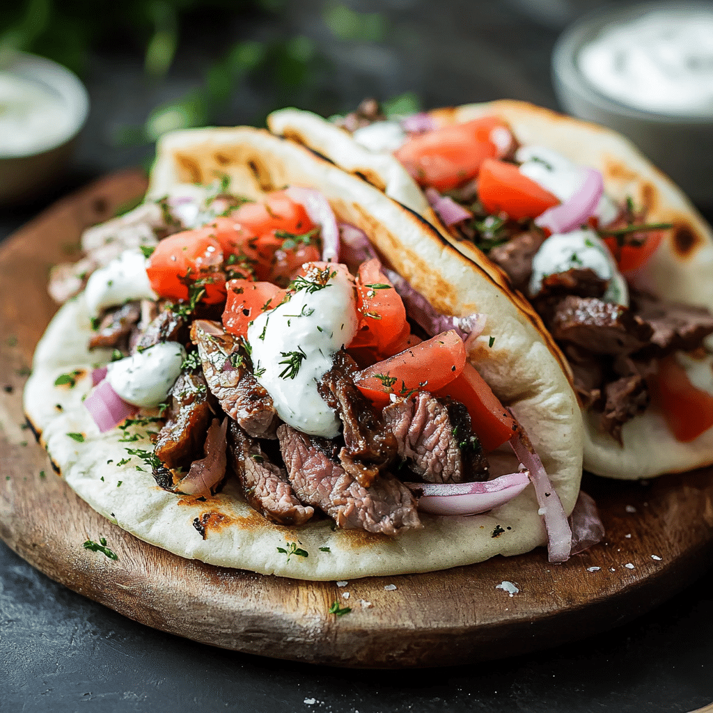 Greek Beef Gyro Recipe