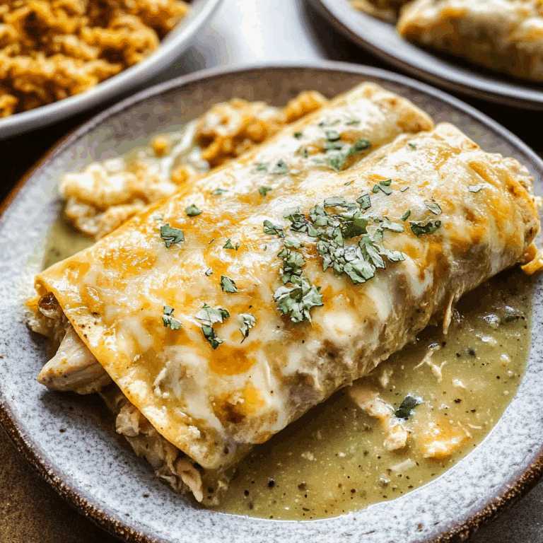 Green Chile Chicken Smothered Burrito