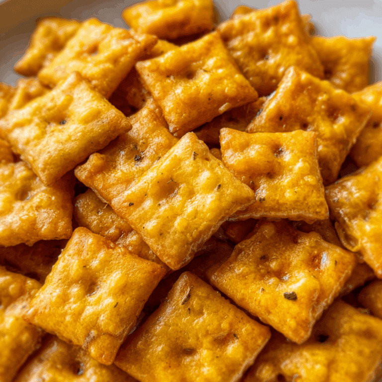 Homemade Cheez-Its