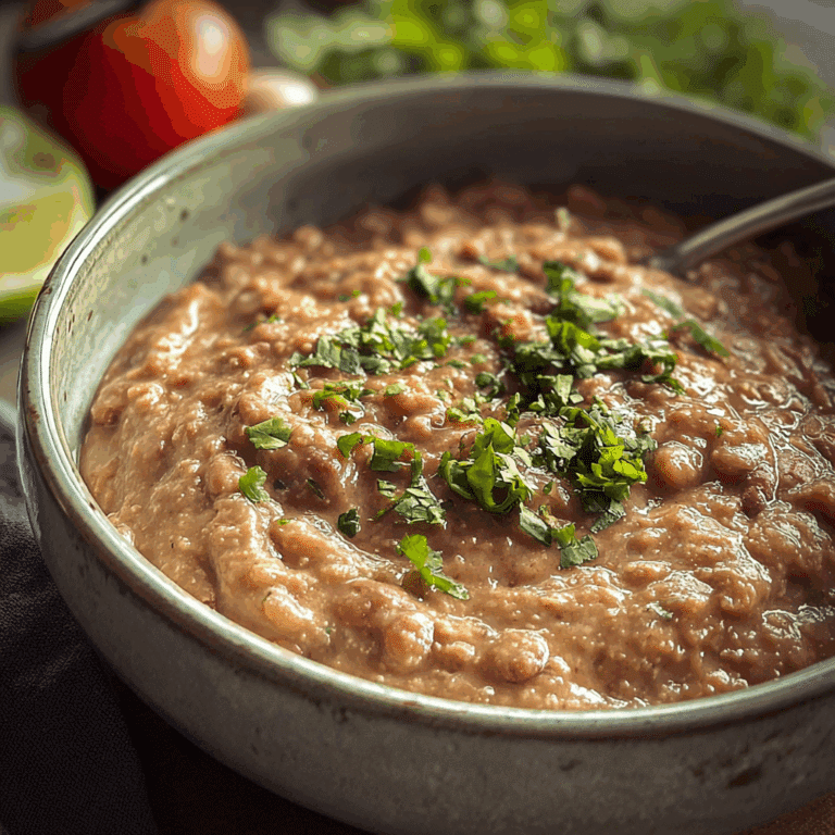 Homemade Refried Beans