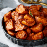 Honey Cinnamon Roasted Sweet Potatoes