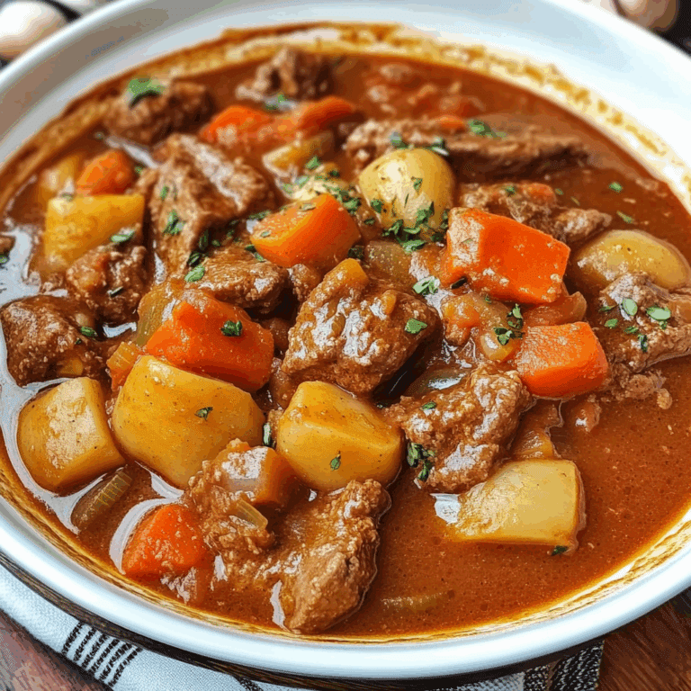 Hungarian Goulash Stew