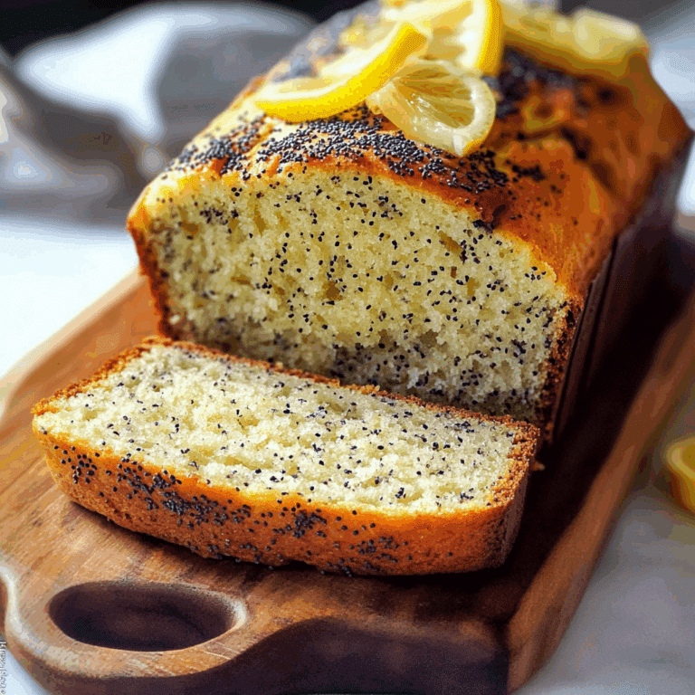 Lemon Poppyseed Bread