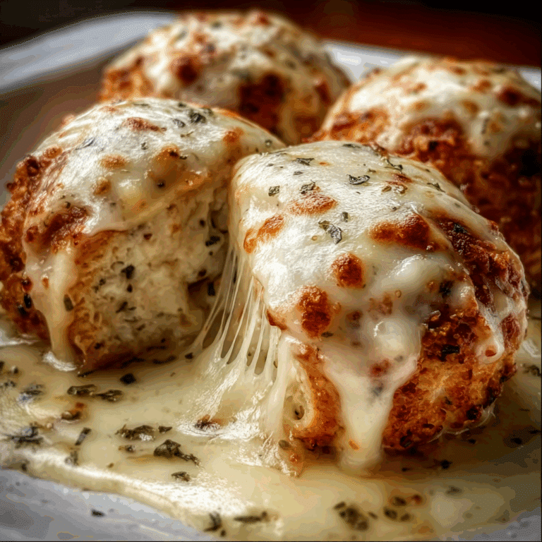 Melted Mozzarella & Ranch Chicken Bombs