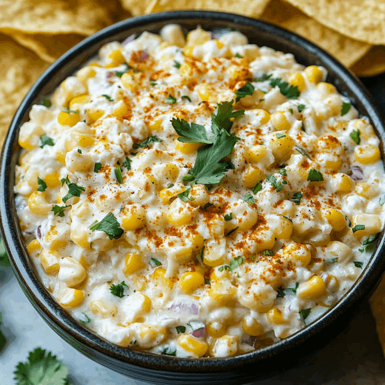Mexican Street Corn Dip