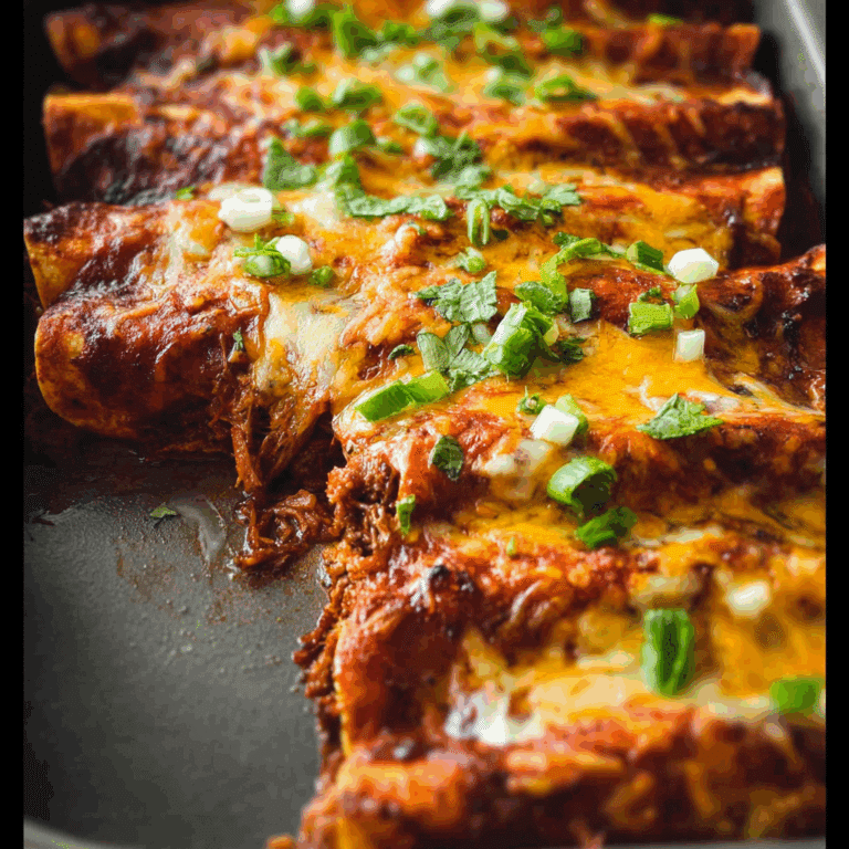 Shredded Beef Enchiladas Recipe