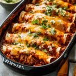 Slow-Cooker Shredded Beef Enchiladas