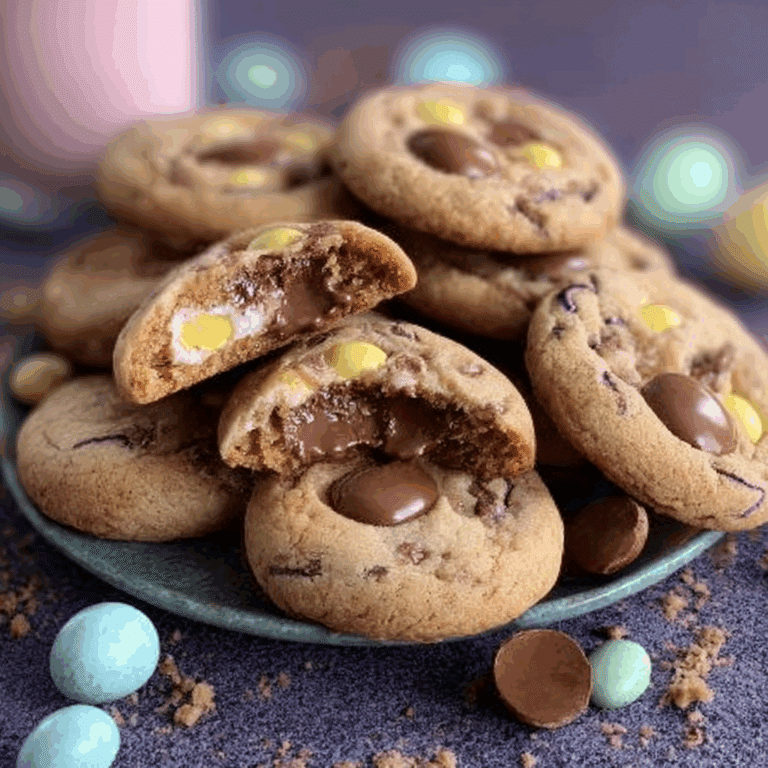 Cadbury Egg Cookies