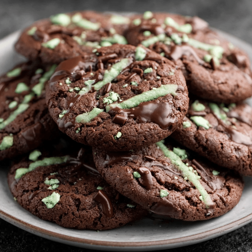 Chocolate Mint Cookies Recipe