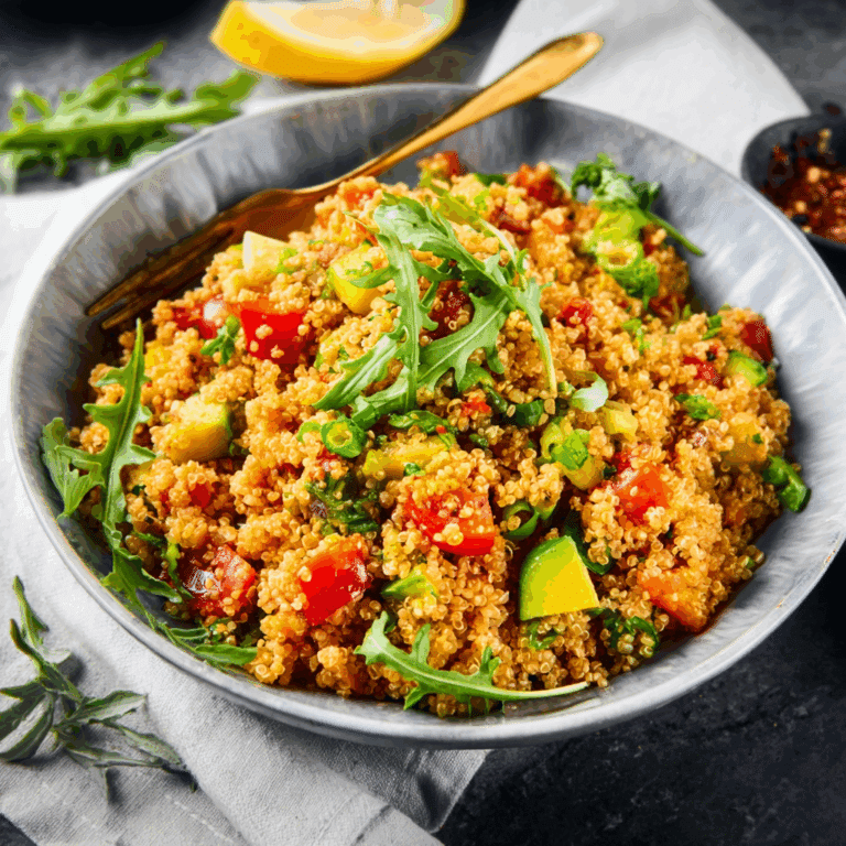 High Protein Bulgar Salad