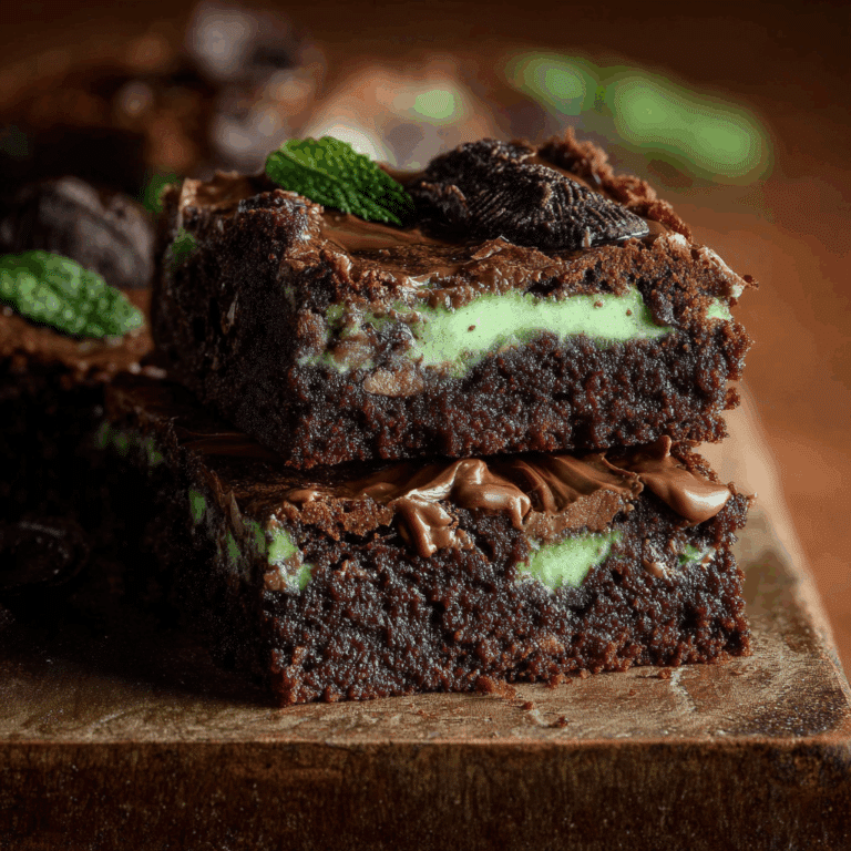 Mint Brownies Recipe
