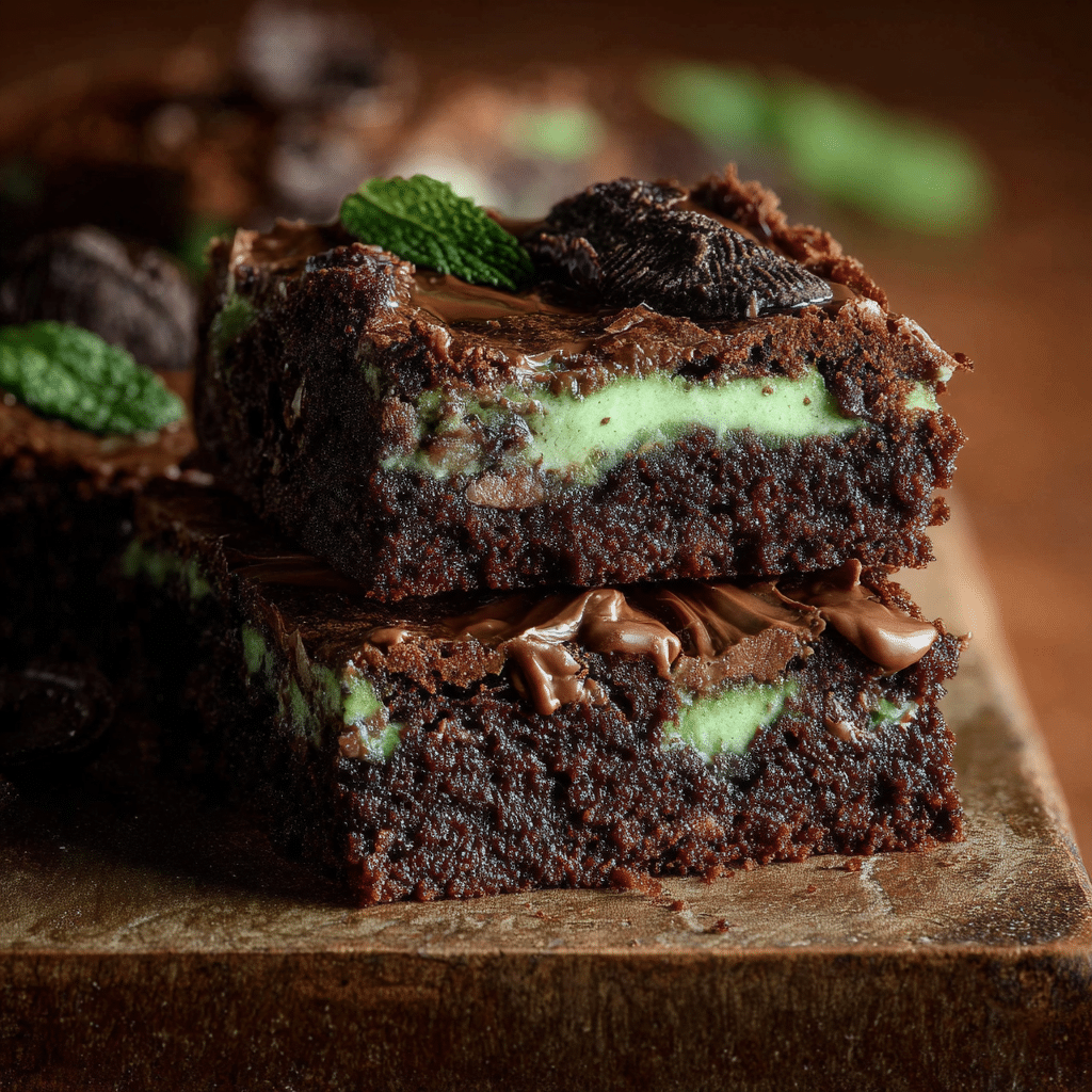 Mint Brownies Recipe