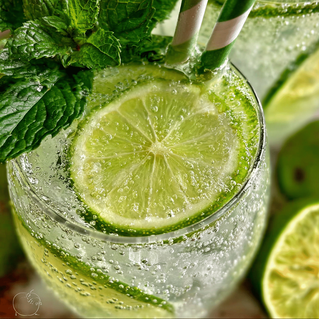 Sparkling Mint Limeade