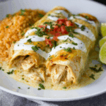 Chicken and Rice Enchiladas