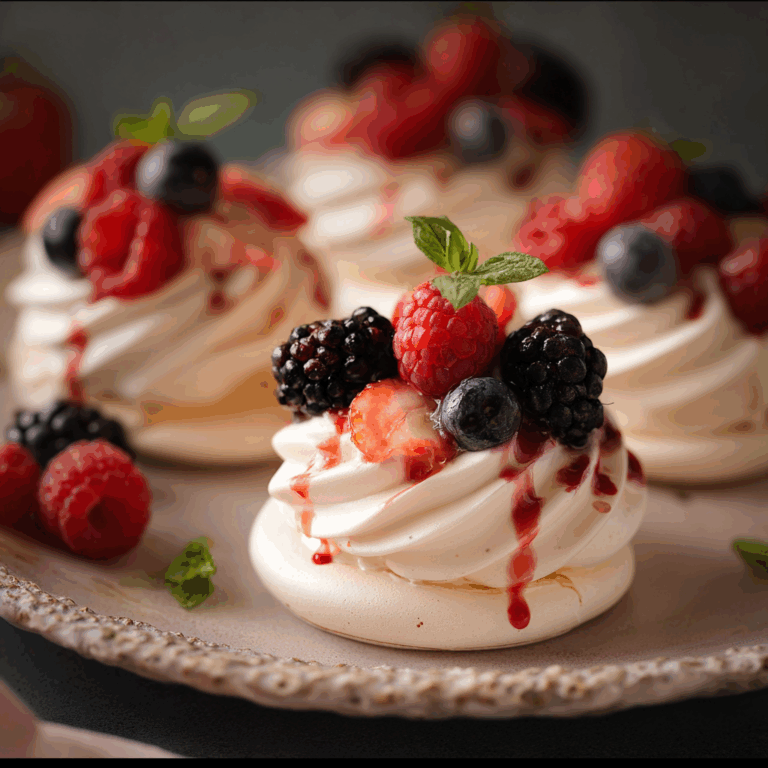 Favorite Mini Pavlova Recipe