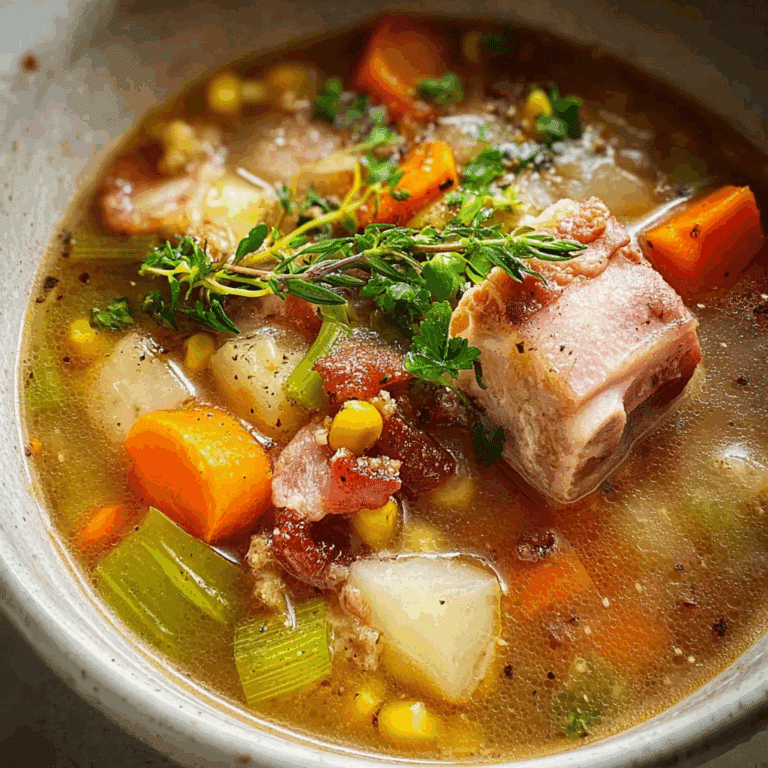 Ham Bone Soup
