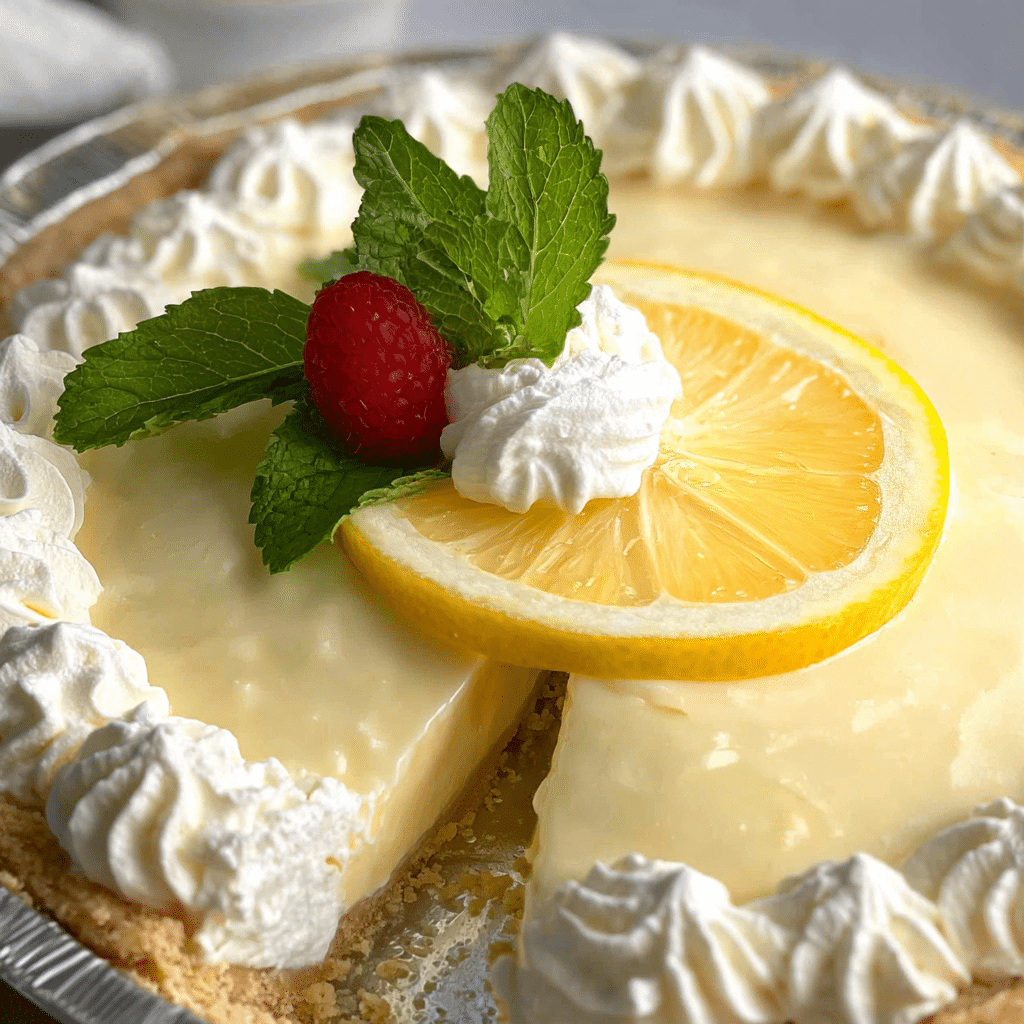 Lemon Chiffon Pie