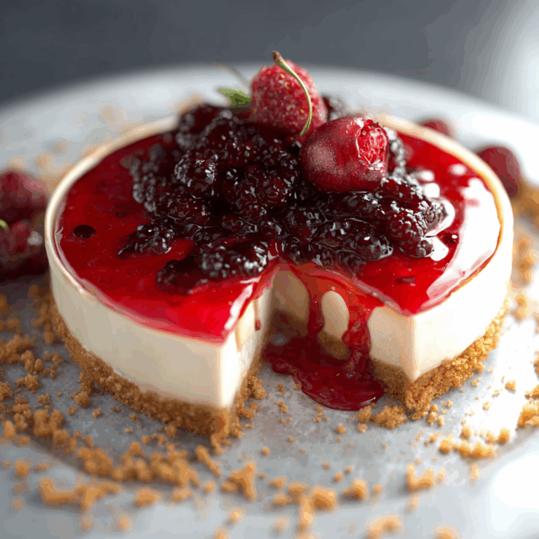 No-Bake Cheesecake Recipe