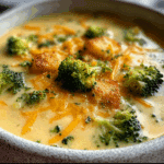 Cheddar Broccoli Potato Soup