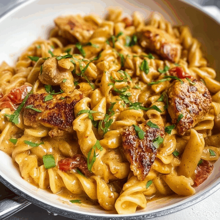 Easy Cajun Chicken Pasta