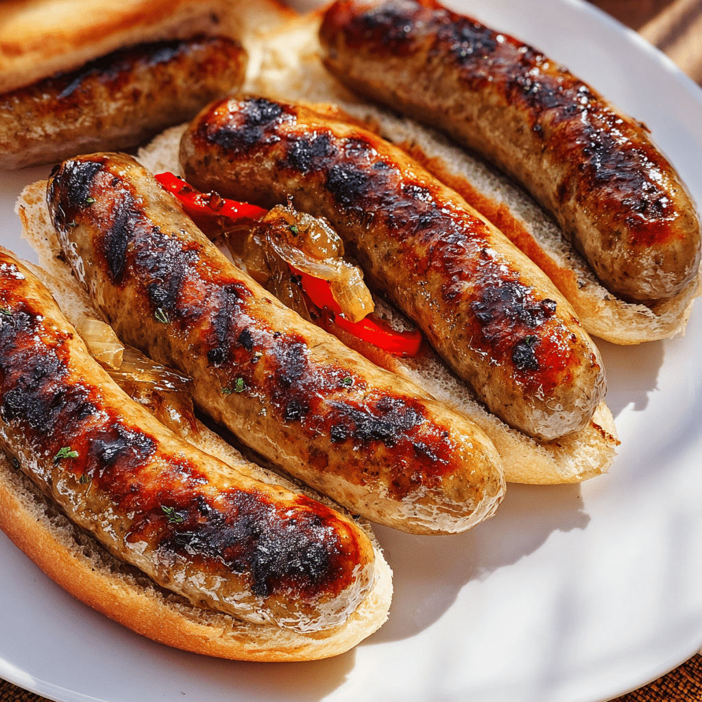 Grilled Beer Brats