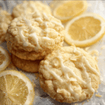 Lemon Coconut White Chocolate Cookies