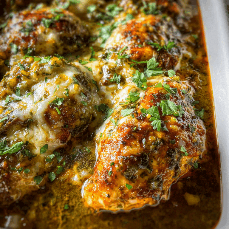 Salsa Verde Chicken Bake