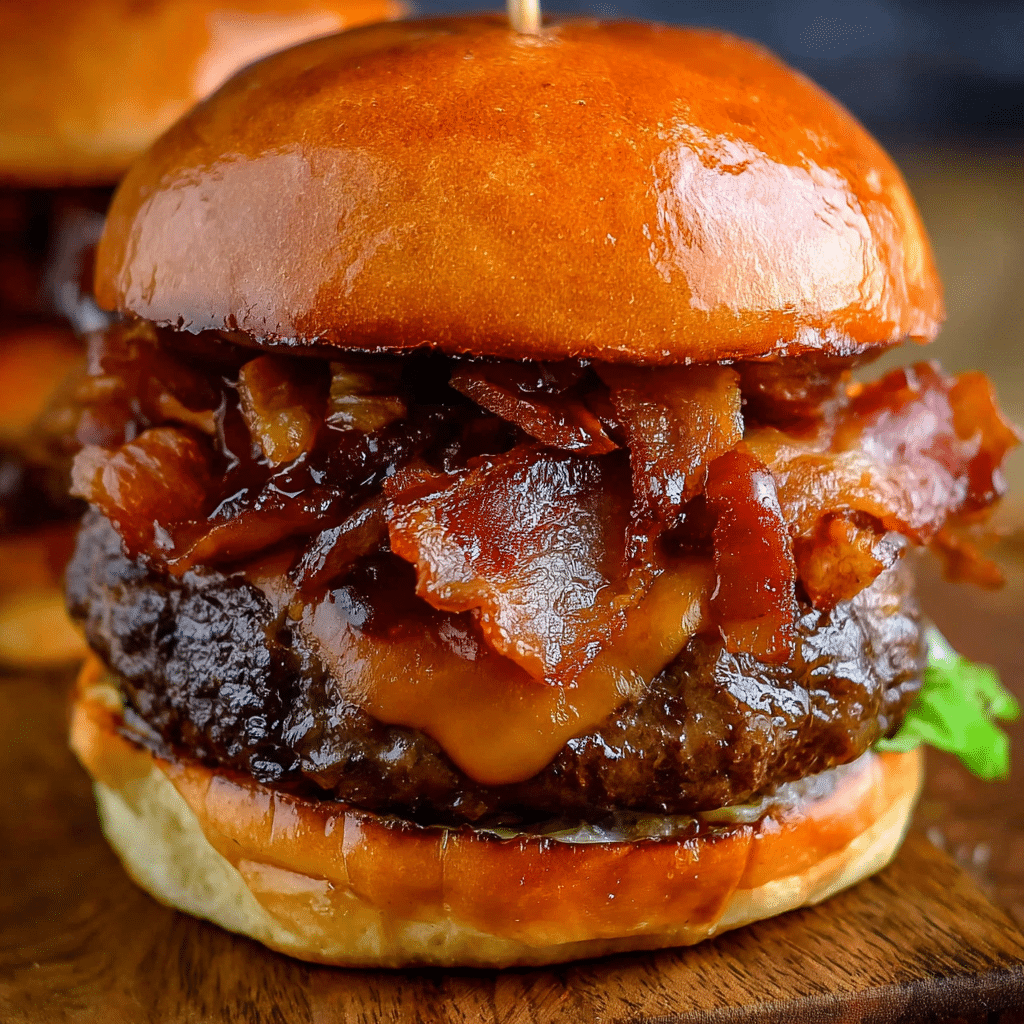 Whiskey Bacon Burger