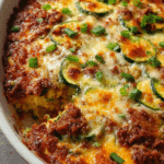 Zucchini Pizza Casserole