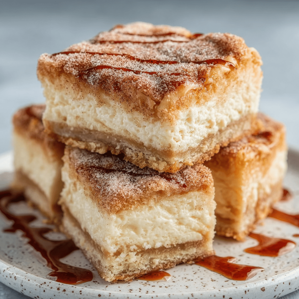Churro Cheesecake Bars