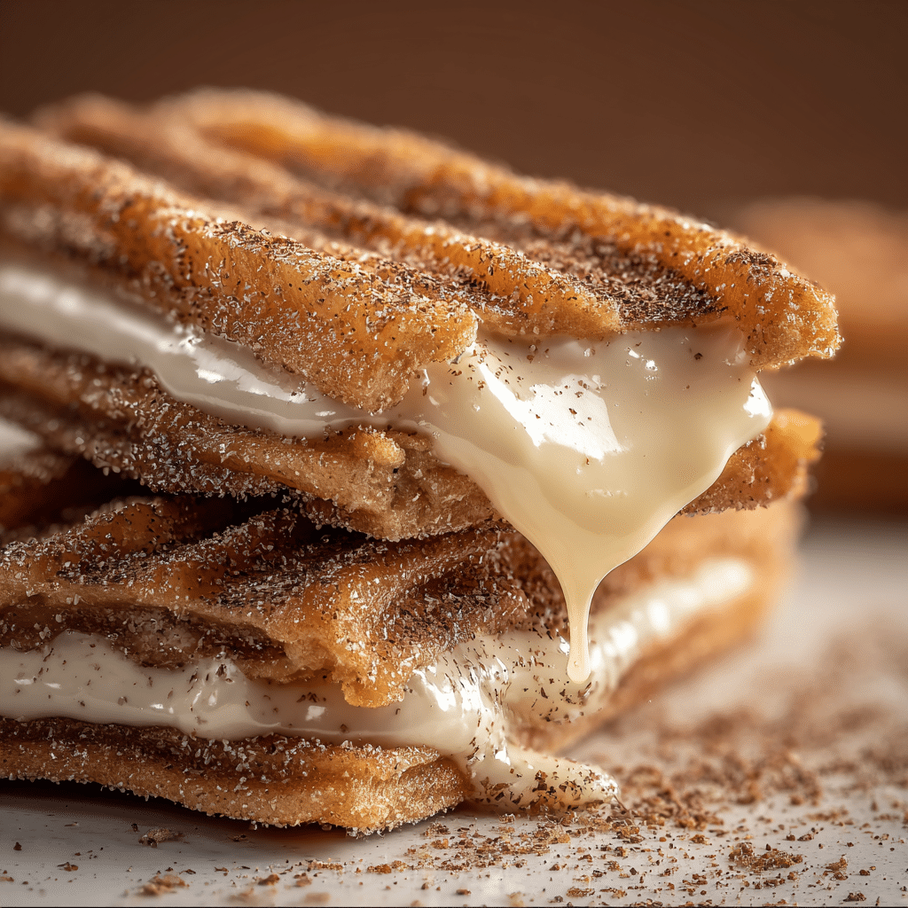 Churro Crack with White Chocolate and Cinnamon