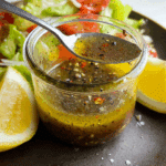 Lebanese Salad Dressing with Lemon and Garlic