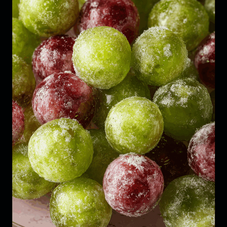 Sour Frozen Candy Grapes