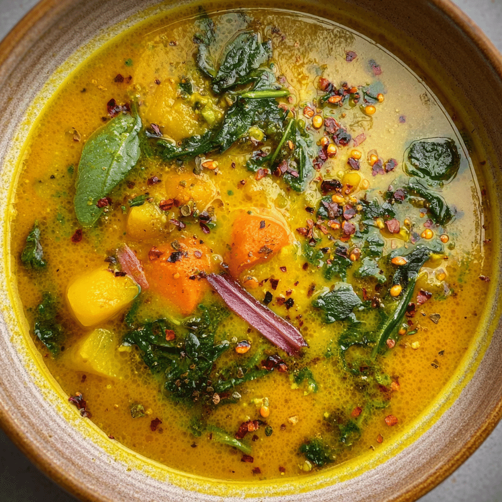 Anti-Inflammatory Golden Detox Soup