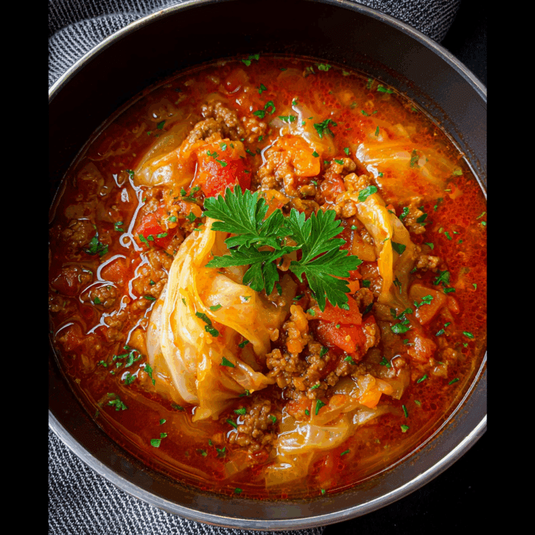 Cabbage Roll Soup