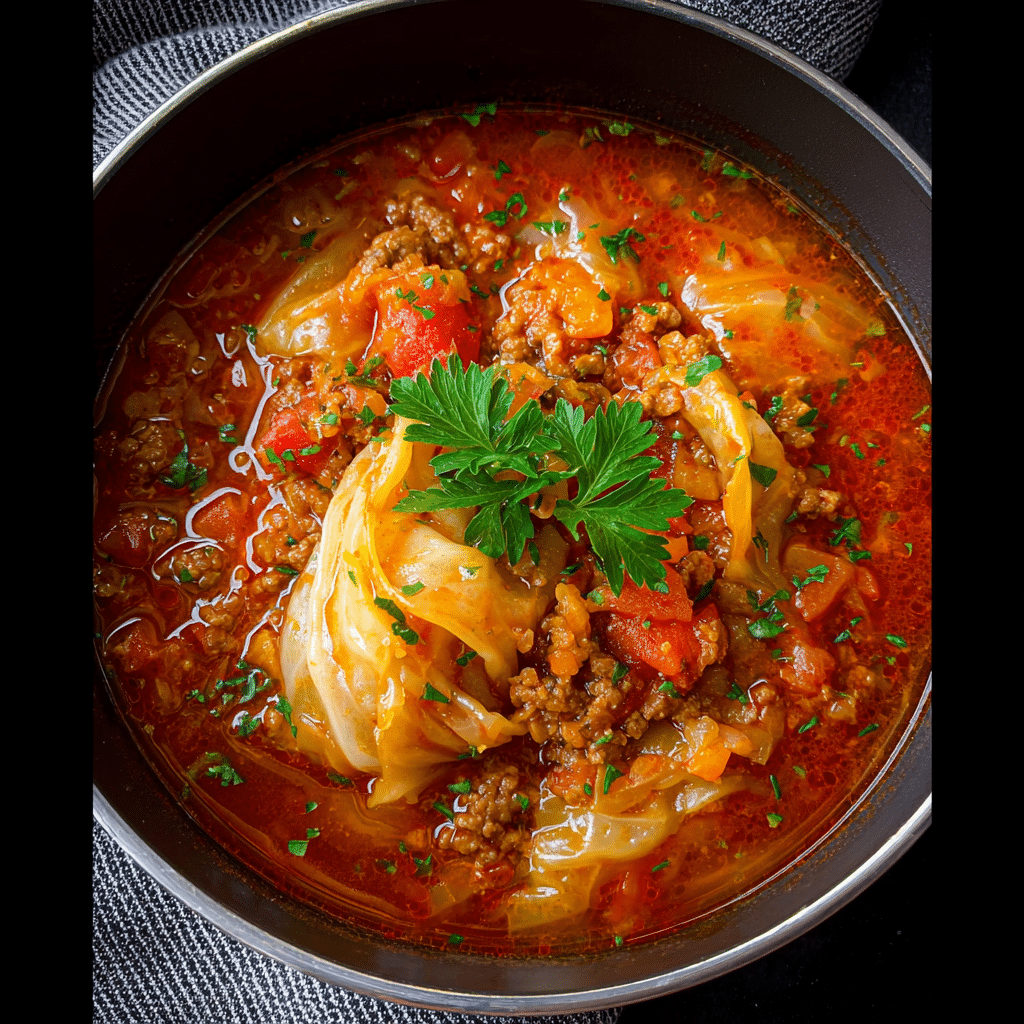 Cabbage Roll Soup