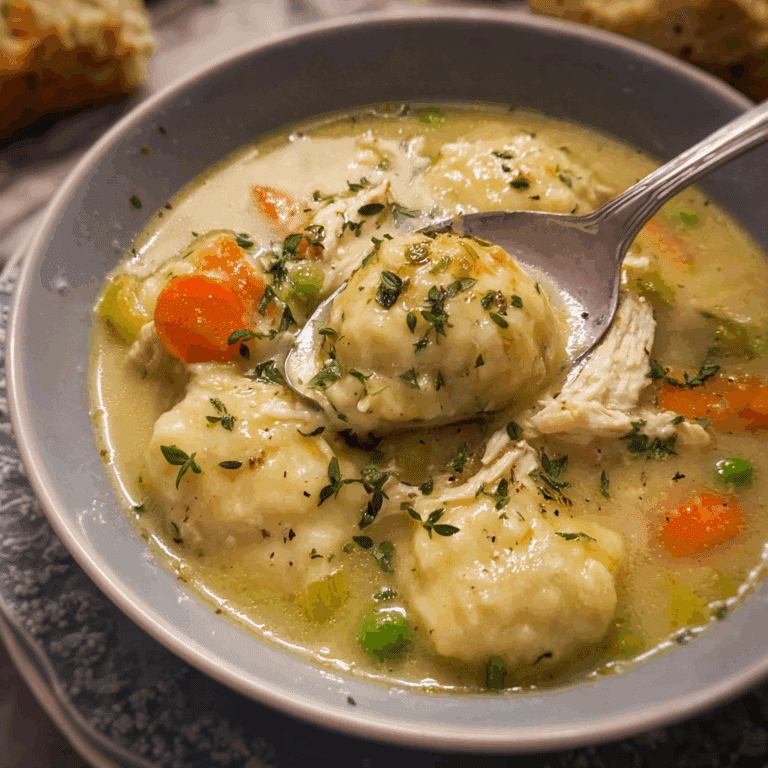 Chicken and Dumpling Soup