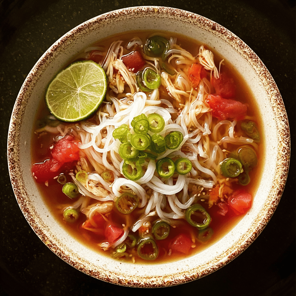 Chicken & Shirataki Noodle Soup
