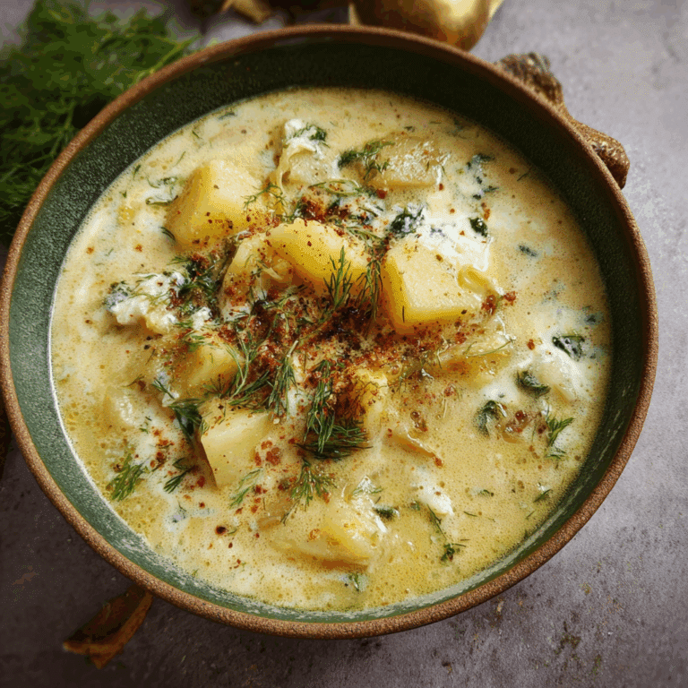 Chunky Potato Dill Soup