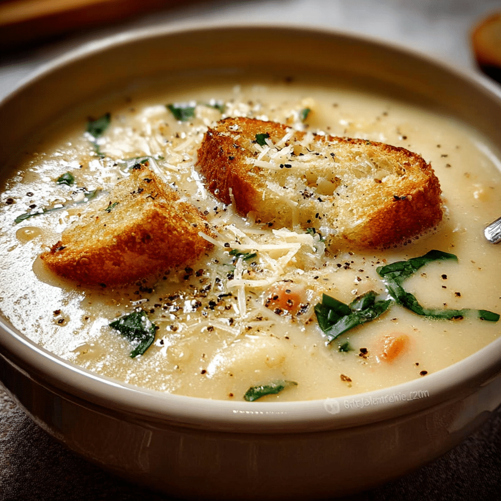 Creamy Parmesan Tuscano Soup