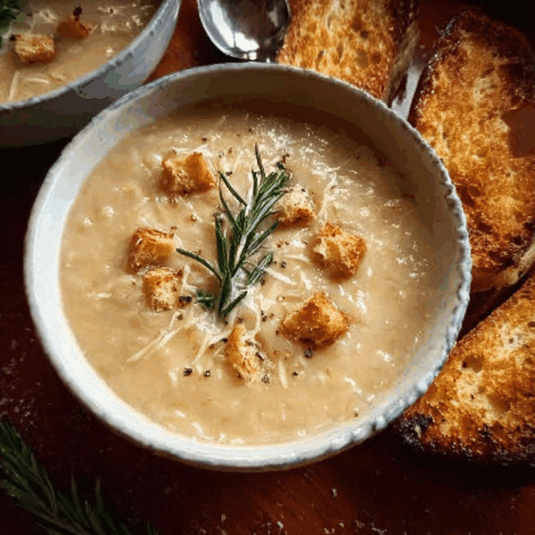Creamy White Bean & Spinach Soup with Lemon