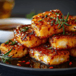 Crispy Hot Honey Halloumi Schnitzel